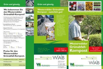 Kompost - Westerwaldkreis-AbfallwirtschaftsBetrieb