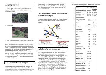 Westerwälder Grünabfall-Kompost - Westerwaldkreis ...