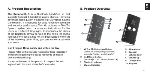 User Manual - BlueAnt Wireless