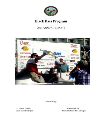 Black Bass Program - Arkansas Game and Fish Commission