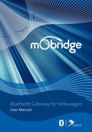 Bluetooth Gateway for Volkswagen - mObridge