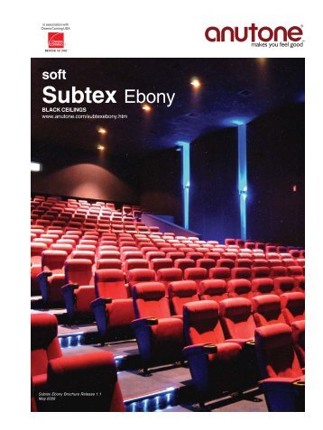 Subtex Ebony Brochure_02.pmd - Anutone