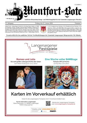 31.01.2025 Montfort-Bote