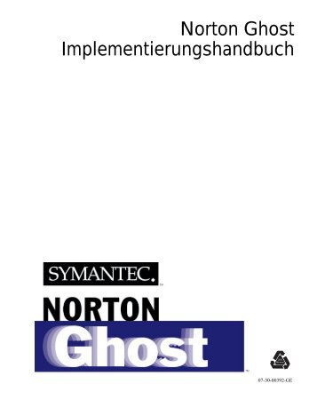 Norton Ghost Implementierungshandbuch - WinBoard