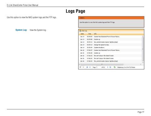 DNS-320 User Manual - D-Link