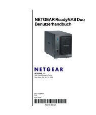 NETGEAR ReadyNAS Duo Benutzerhandbuch