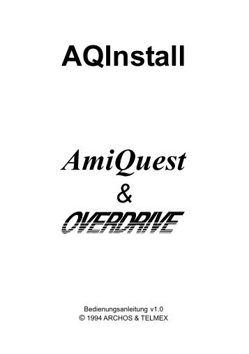 AQInstall AmiQuest - Amiga Hardware Database