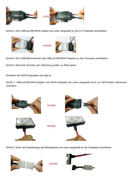 Benutzerhandbuch Adapter für USB 2.0 auf IDE/SATA - Inmac