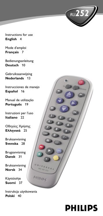 User manual - Philips