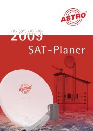 SAT-Planer 2009 - Astro