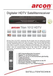 Titan 1012 HDTV - Arcon