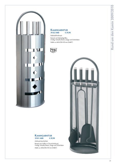 kamingarnitur - Süd-Metall Beschläge GmbH