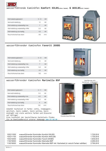 Preisliste 2010