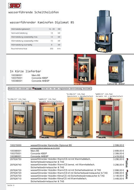 Preisliste 2010