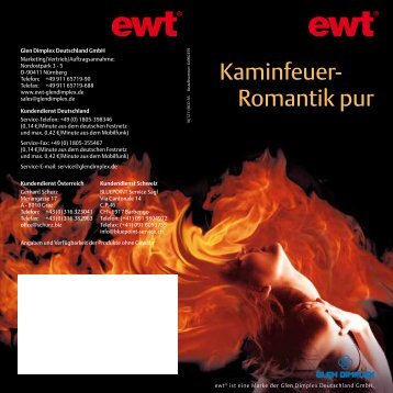 Kaminfeuer- Romantik pur - EWT