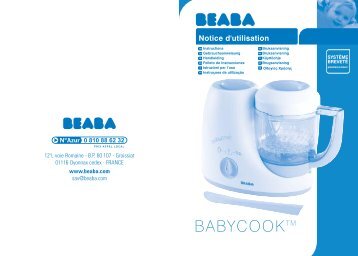 Folleto de Instrucciones Babycook - Beaba