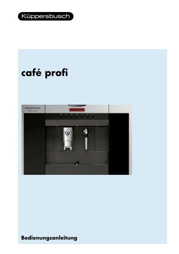 café profi - Küppersbusch