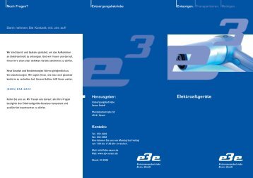Elektroaltgeräte - Entsorgungsbetriebe Essen GmbH
