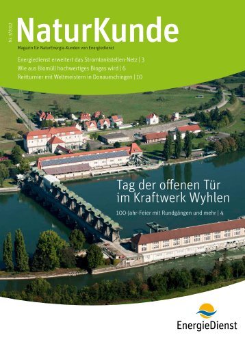 Tag der offenen Tür im Kraftwerk Wyhlen - Energiedienst AG