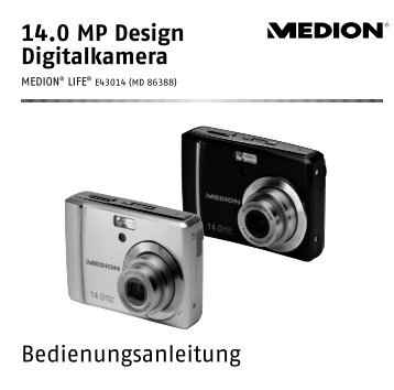 14.0 MP Design Digitalkamera Bedienungsanleitung - medion
