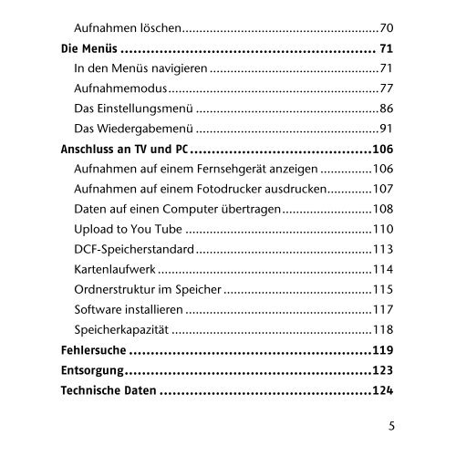 14.0 MP Design Digitalkamera Bedienungsanleitung - medion