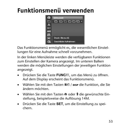 14.0 MP Design Digitalkamera Bedienungsanleitung - medion