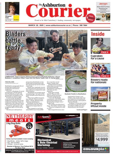 Ashburton Courier: March 20, 2025