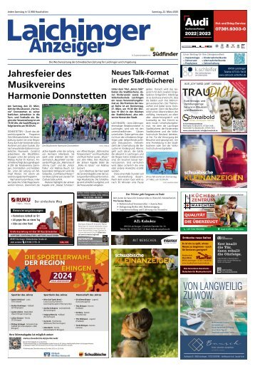 22.03.2025 Laichinger Anzeiger