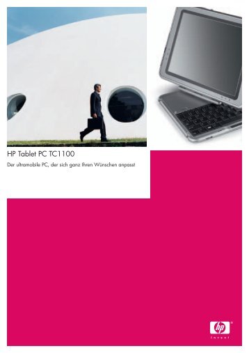 HP Tablet PC TC1100 - Computer Sommer GmbH