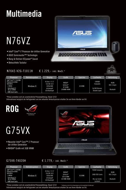 ASUS Notebook