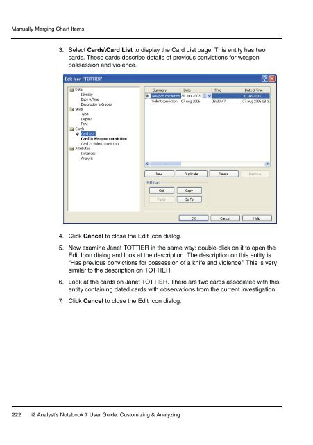 I2 Analyst's Notebook 7 User Guide - ISS Africa -Investigation ...