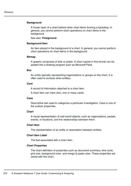 I2 Analyst's Notebook 7 User Guide - ISS Africa -Investigation ...