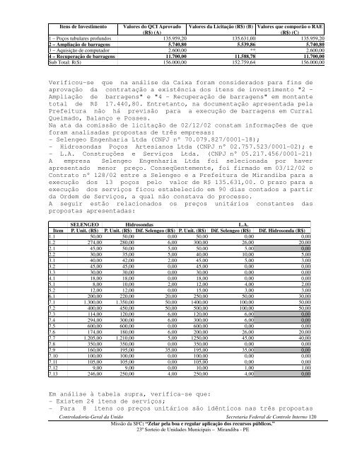 presidência da república controladoria-geral da união secretaria ...