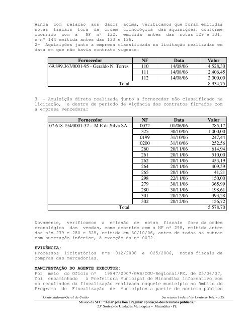 presidência da república controladoria-geral da união secretaria ...