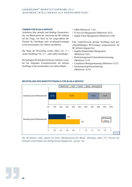 Business Intelligence als Kernkompetenz - Lünendonk-Shop