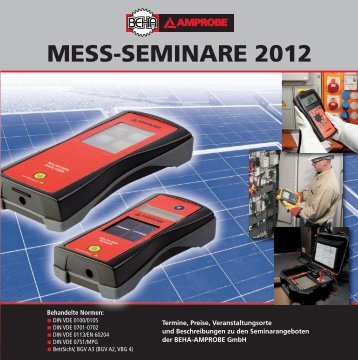 MESS-SEMINARE 2012 - BEHA-AMPROBE