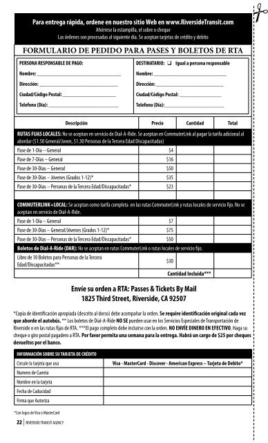 Ride Guide - Riverside Transit Agency