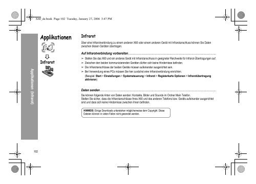 Struktur des Menüs Telefonbuch - Altehandys.de