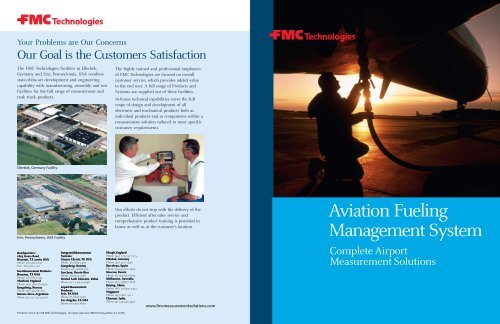 Aviation Fueling Management System - Measurement Solutions