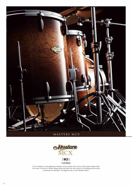 Support - 2012 General Catalogue - Pearl Music Europe