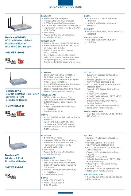 PRODUCT CATALOG - SMC