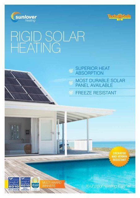our rigid panels have the highest btu rating in the ... - Sunlover Heating