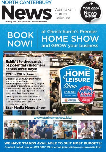 North Canterbury News: April 03, 2025