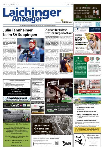 05.04.2025 Laichinger Anzeiger