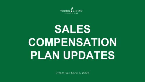 Sales Compensation Plan Updates PPTX