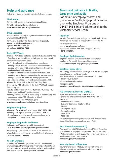 Student Loan Deduction Tables SL3 - HM Revenue & Customs