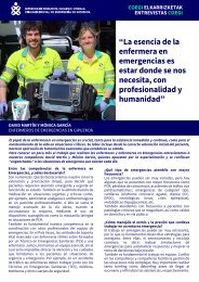 David Martín y Mónica García. Emergencias