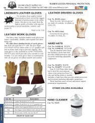 Rubber Goods/Personal Protection (pg. 96-114) - Hi-Line Utility ...