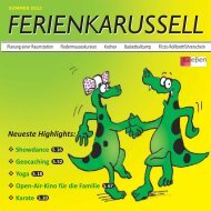 Ferienkarussell Inhalt.indd - Jugendpflege Gießen