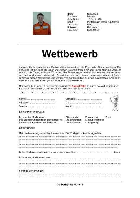 Neu - Feuerwehr Cham